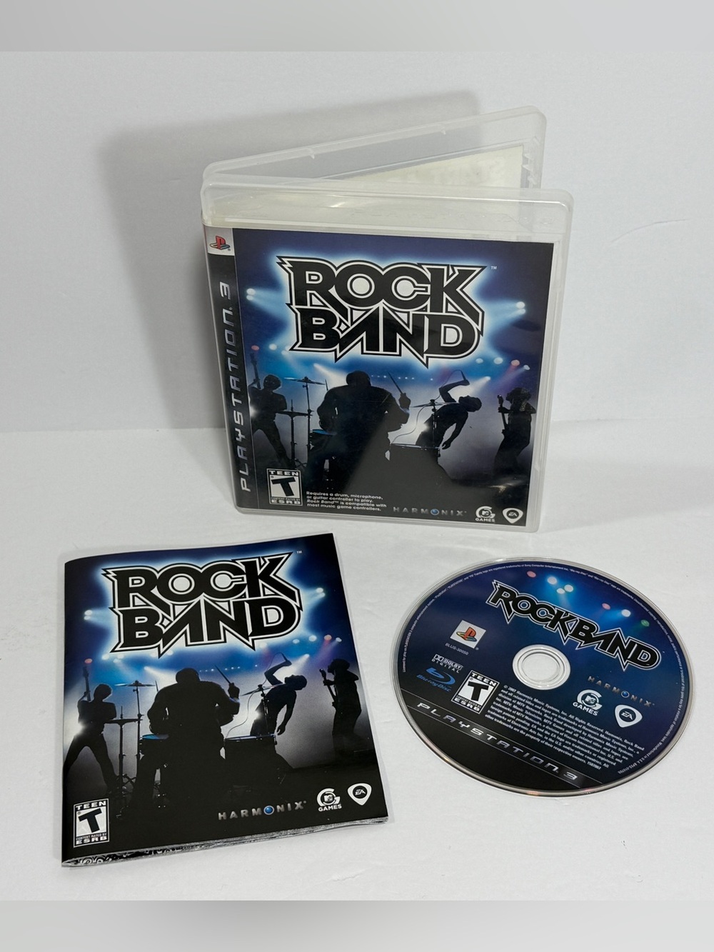Rock Band PS3 Sony PlayStation 3 CIB Complete Manual Video Game